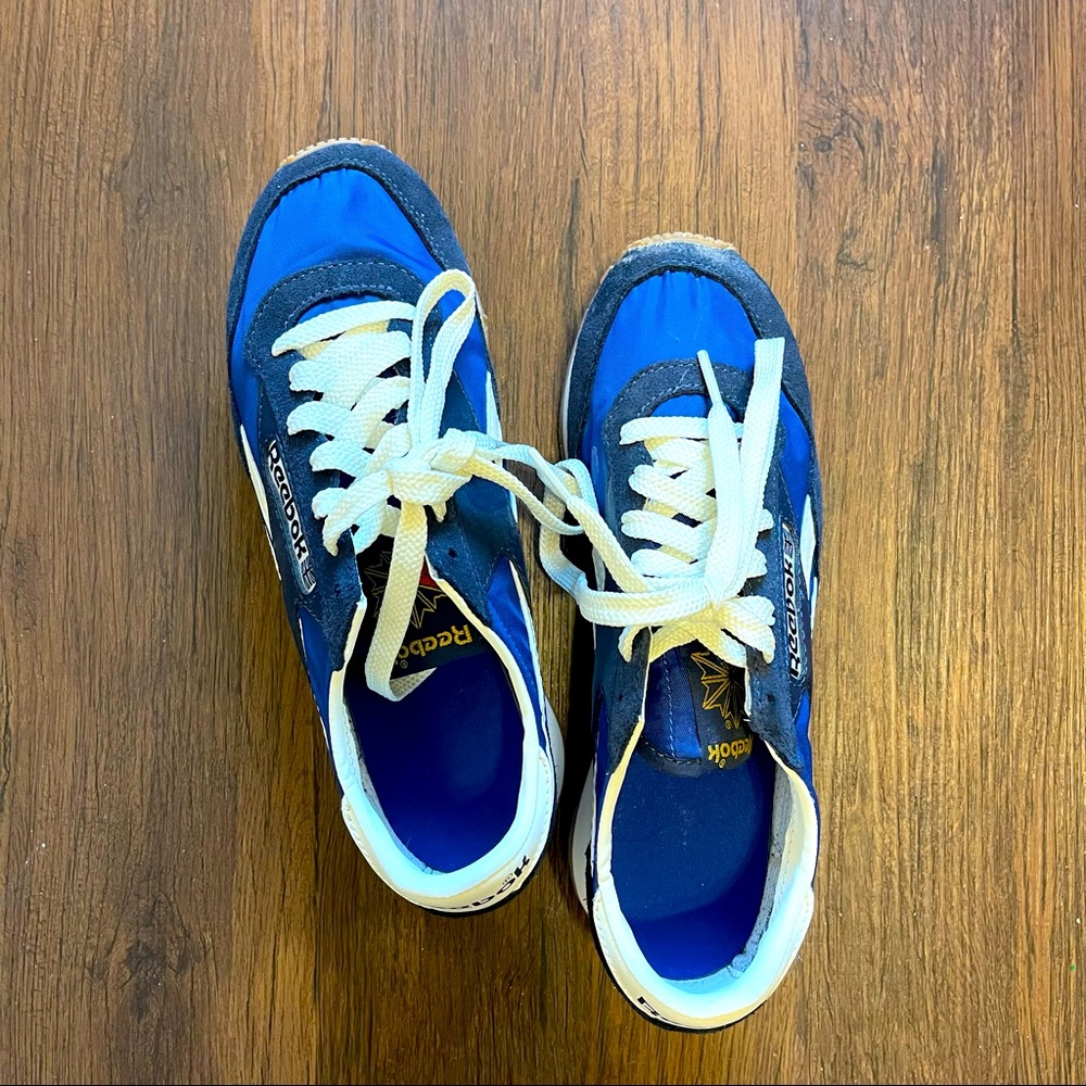 Reebok Blue Tennis Shoes 8